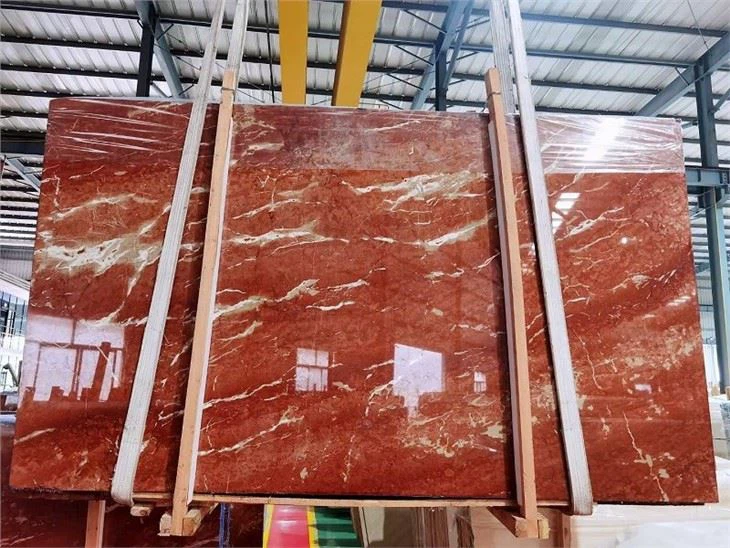 Red Marble Slabs(001)